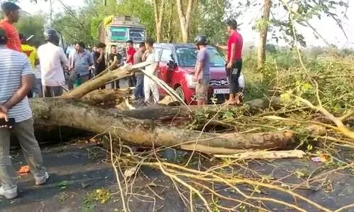 Heavy hailstorm and rain damage several houses in Dima Hasao