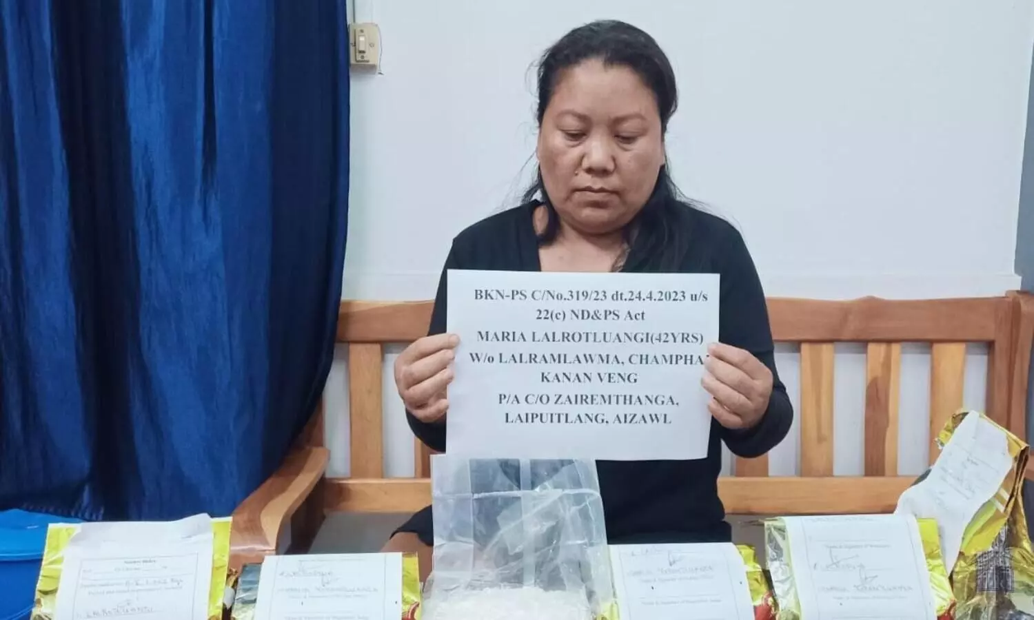 Mizoram: Drugs worth over Rs 10 crore seized in Aizawl; One woman held