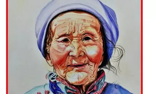 Painting of young artist from Mangaldai exhibited in world art event at Italy