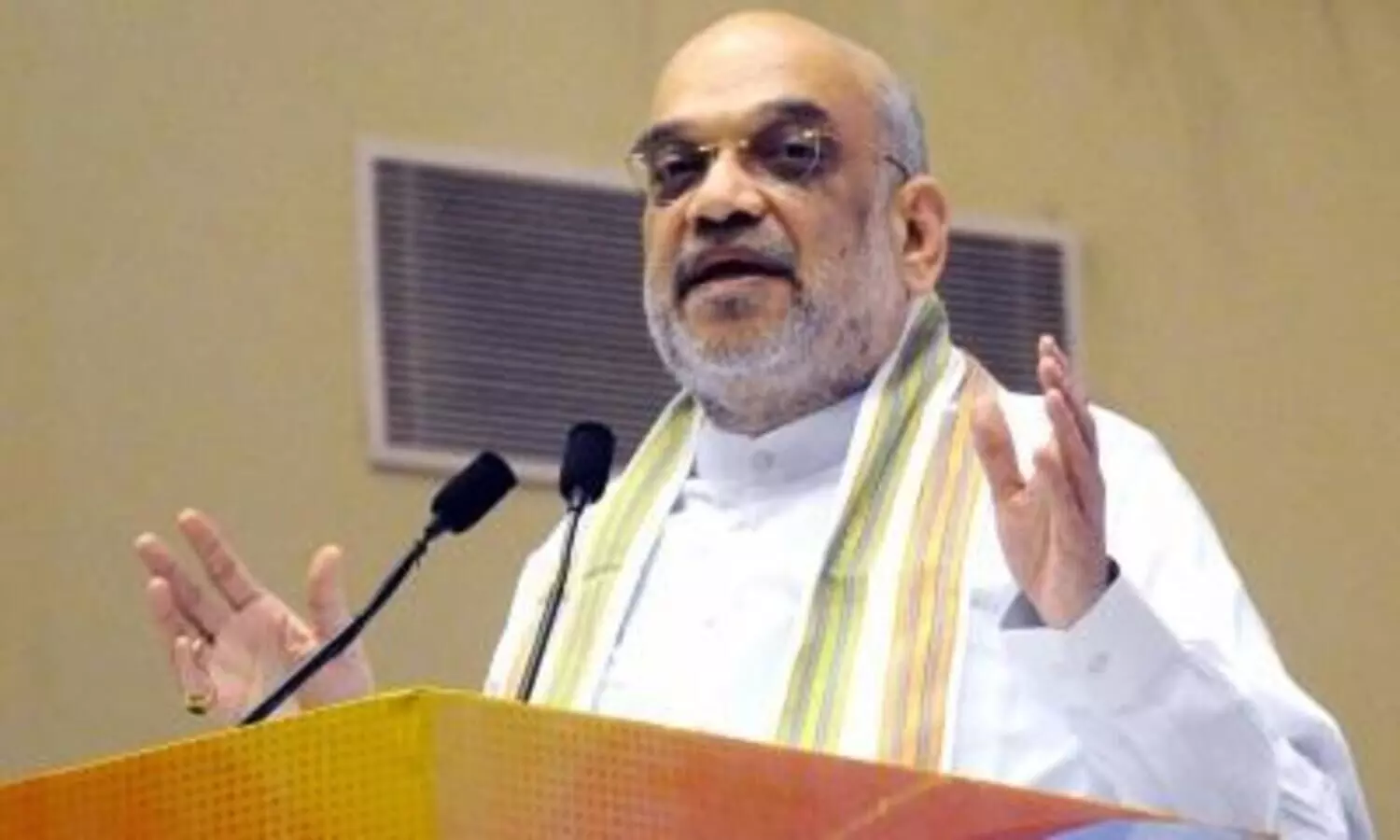 Ban Amit Shah from campaigning for Ktaka Assembly polls: Congress to EC