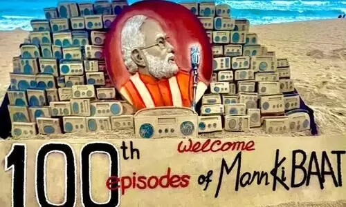 100 sand radios made for 100th episode of PMs Mann Ki Baat