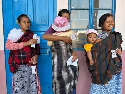 Nearly 44% turnout in Meghalaya Assembly by-election Nearly 44% turnout in Meghalaya Assembly by-election