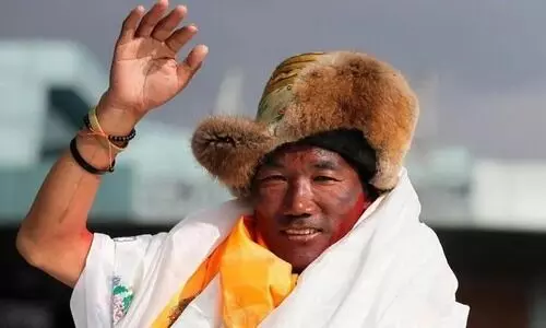Famous Nepalese Sherpa guide sets world record, scales Mt Everest for 27th time