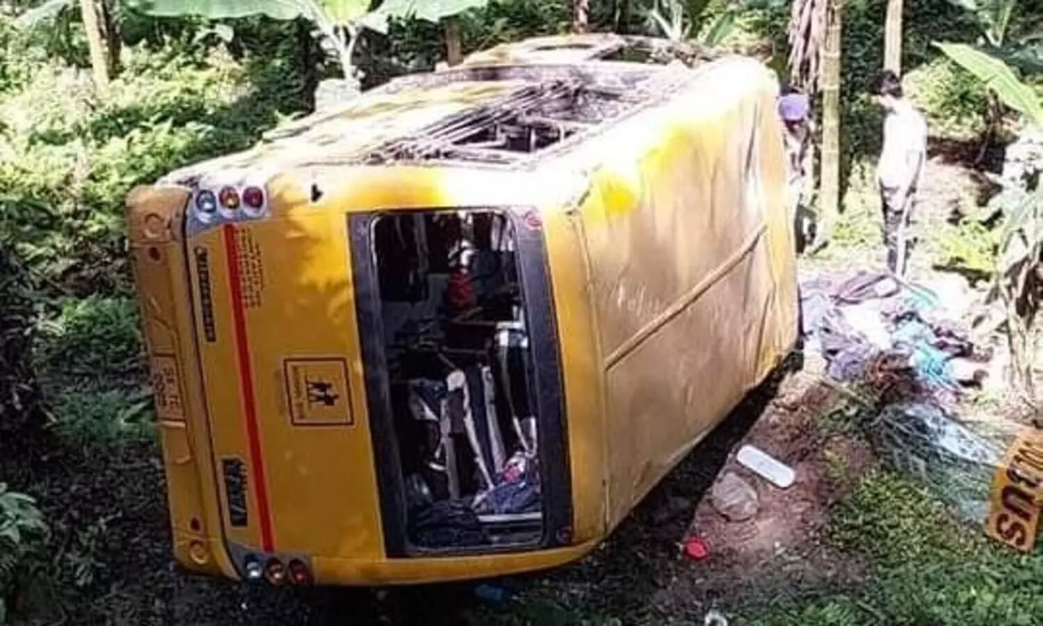 26 people including 23 students injured as school bus overturns in Sikkim