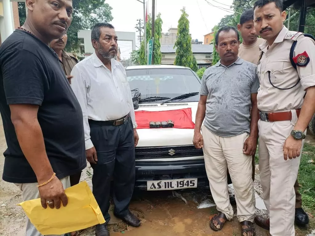 Huge amount of yaba tablets seized in Hailakandi, two held Huge amount of yaba tablets seized in Hailakandi, two held