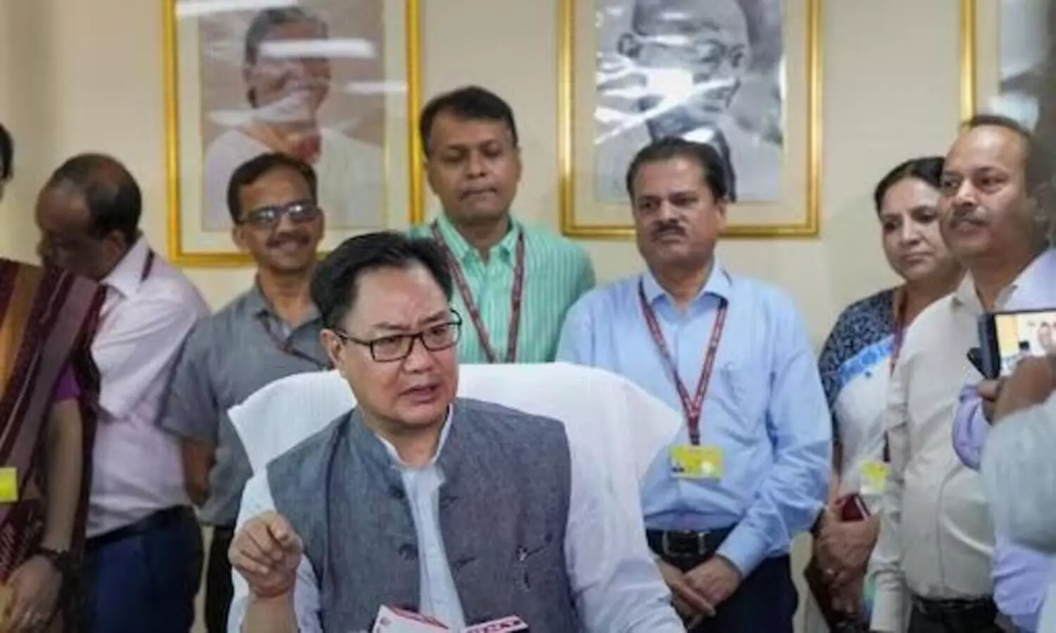 Kiren Rijiju takes charge of Earth Sciences Ministry