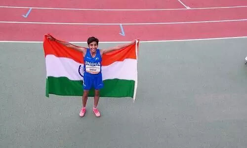 Laxita Sandila wins womens 1500m gold at Asian U-20 Athletics Championship