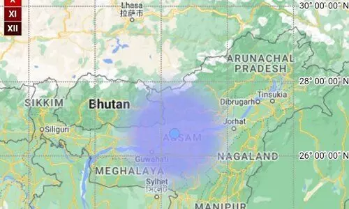 Earthquake of magnitude 3.7 hits Assam