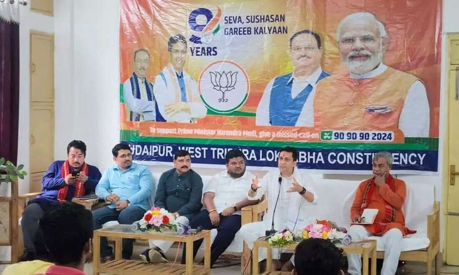 Tripura BJP reaching out to social media creators ahead of polls