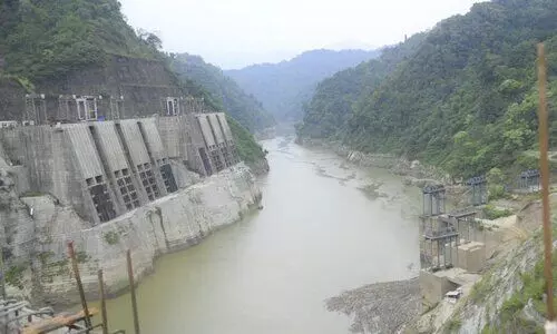 Incessant rains damage temporary dyke in Subansiri Lower Hydro Electric project