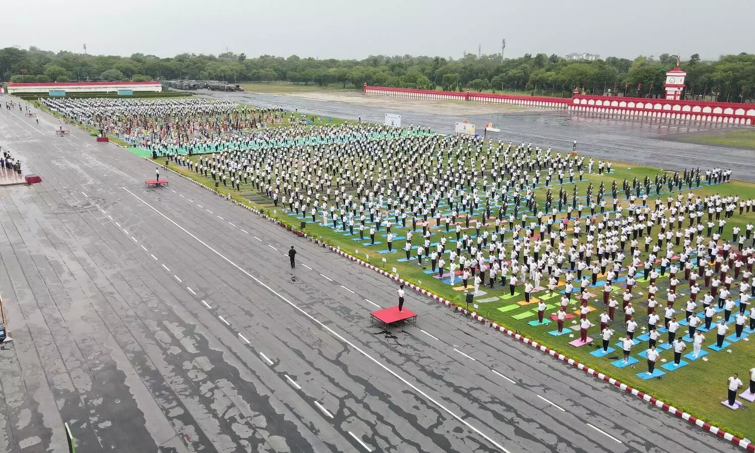 Army forms Bharatmala from Siachen to Kanyakumari to mark Yoga Day Army forms Bharatmala from Siachen to Kanyakumari to mark Yoga Day