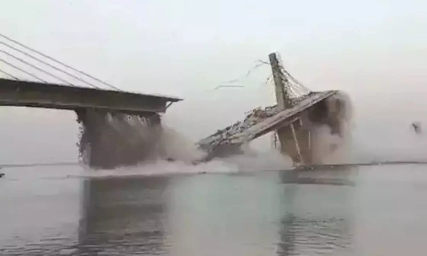 Under-construction bridge collapses in Bihar, 2nd incident in weeks