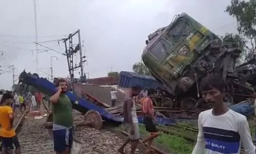 Goods train hits stationary freight coaches in Bengal’s Bankura, none hurt