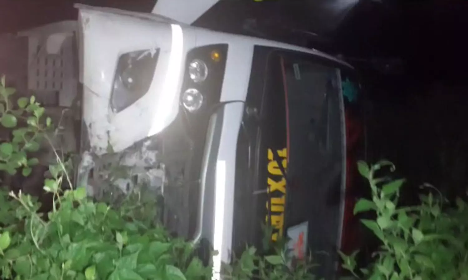 Assam: Night service bus drives into ditch, several injured in Dudhnoi