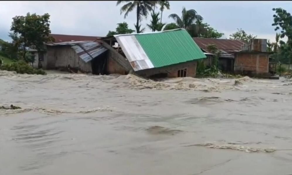 Assam Floods: Over 60,000 People Affected In Assam's Lakhimpur