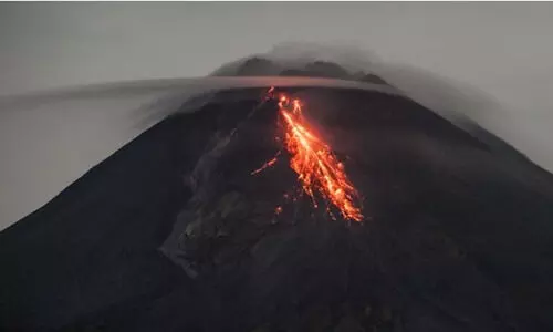 Indonesias Mt. Merapi erupts 16 times in 24 hours