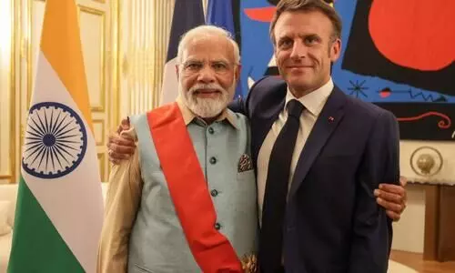 PM Modi conferred with Frances highest award Grand Cross of the Legion of Honour