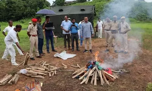 Hailakandi: Drugs worth over Rs 2 crore destroyed by police