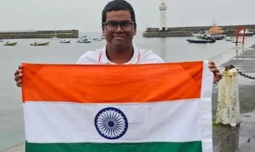 Navi Mumbai boy Anshuman becomes youngest person in World to cross North Channel
