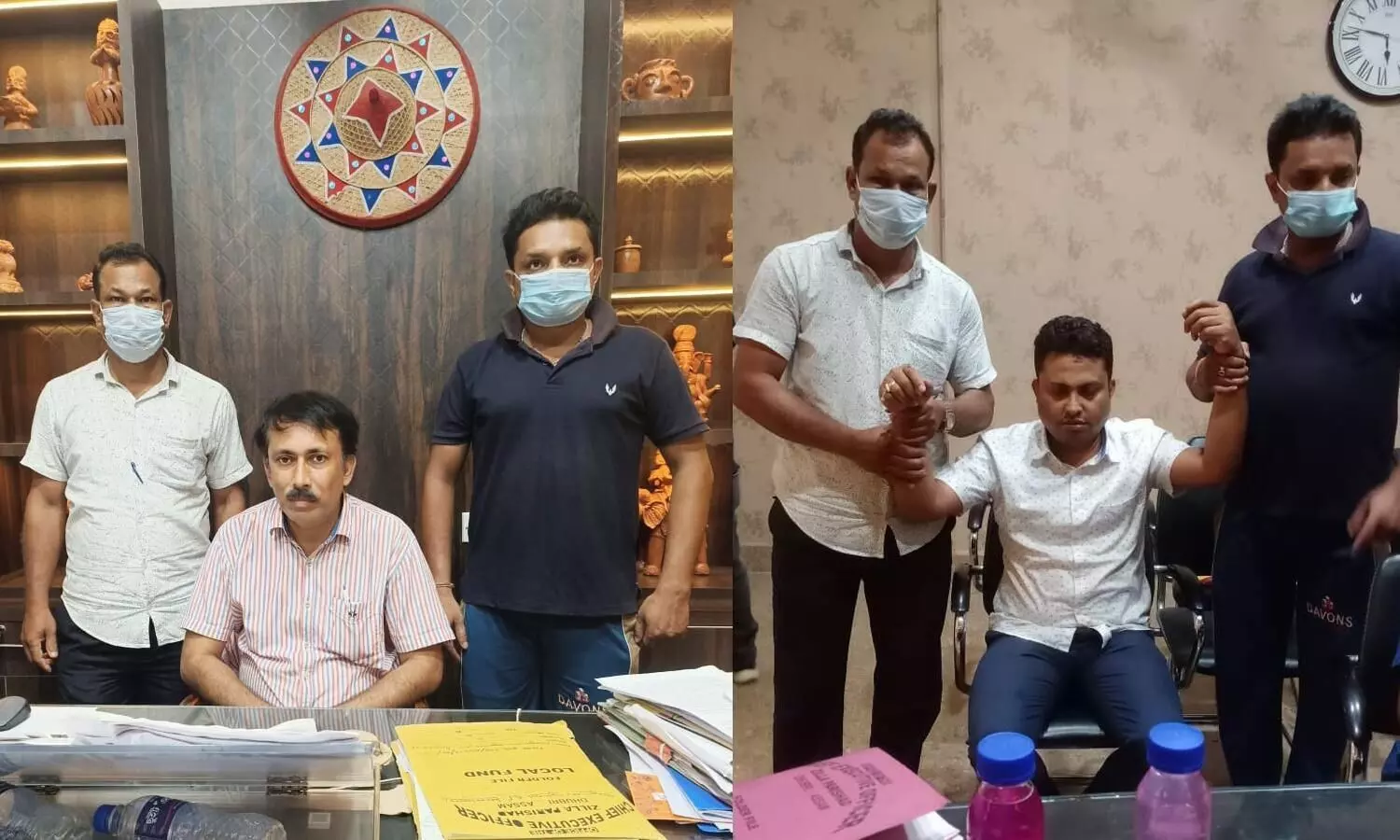 Vigilance sleuths arrest two officials of Dhubri Zilla Parishad on bribery charges