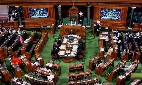 Six bills introduced in Lok Sabha amid opposition protest over Manipur