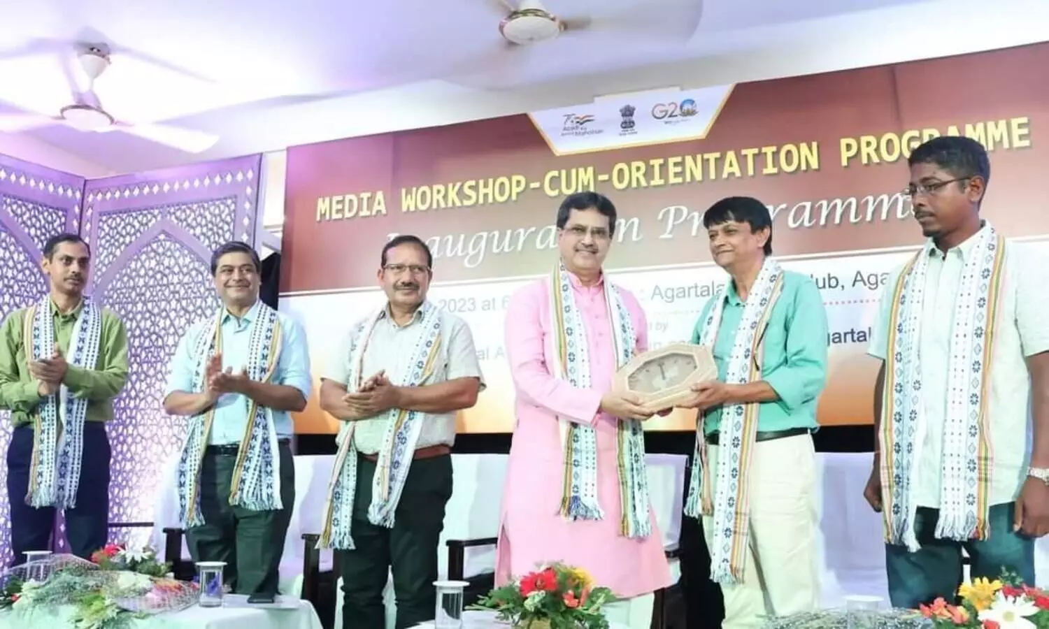 Over 300 journalists attend media workshop cum orientation programme in Tripura