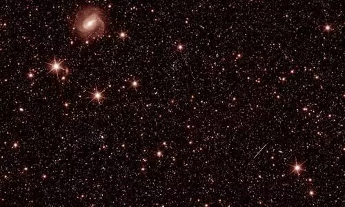 Dark Universe probing Euclid telescope takes first test images