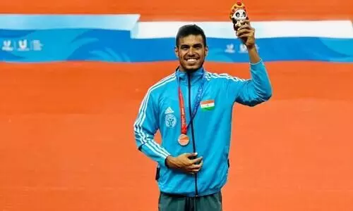 Amlan wins bronze in World University Games, qualifies for Asian Games