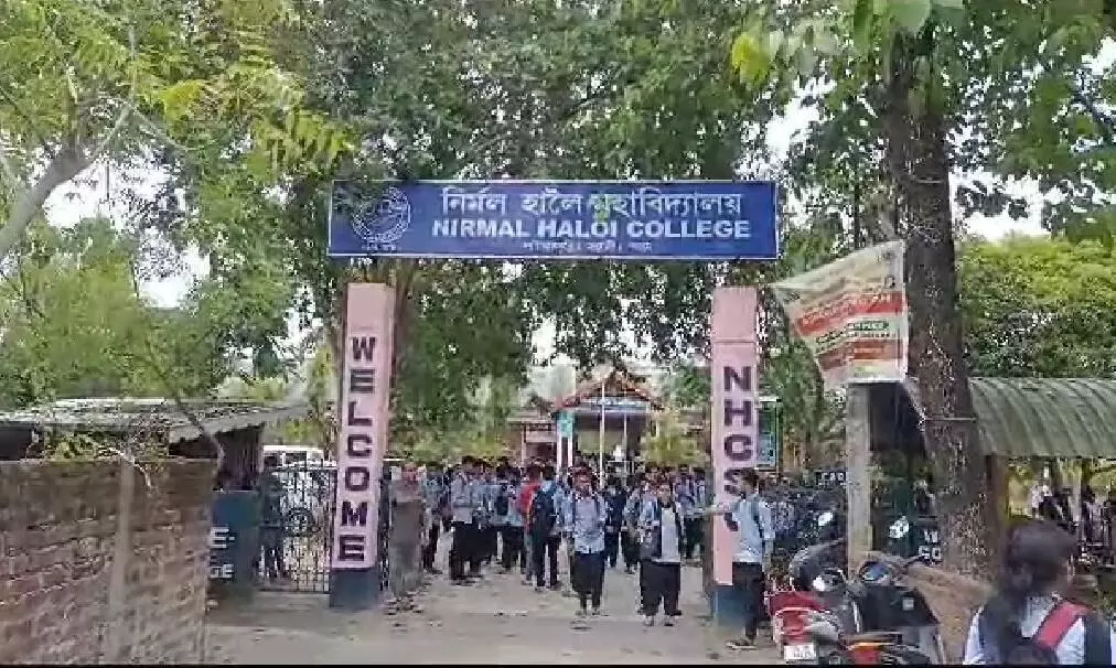 Bajali: College lecturers’ attire sparks controversy in Nirmal Haloi College