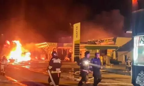 35 Killed in gas station fire in Russias Dagestan