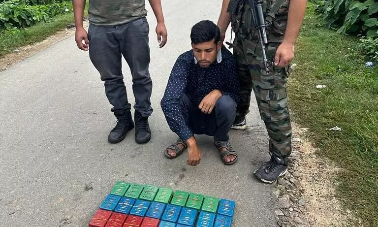 Heroin worth Rs 2 crore seized in Meghalaya, one arrested Heroin worth Rs 2 crore seized in Meghalaya, one arrested