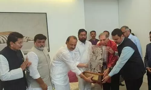 Maharashtra: Industrialist Ratan Tata conferred with ‘Udyog Ratna’ award