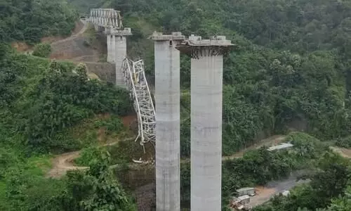 17 killed after under-construction railway bridge collapses in Mizoram