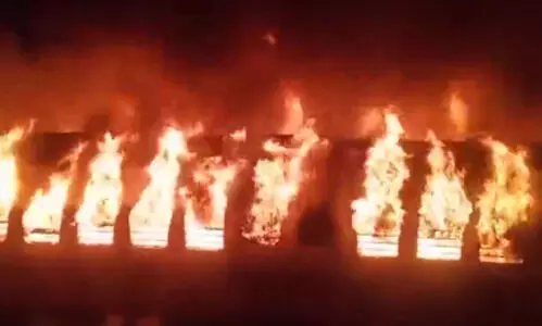 Tamil Nadu: 10 killed in train fire mishap; authorities blame  cylinder illegally taken inside for blaze