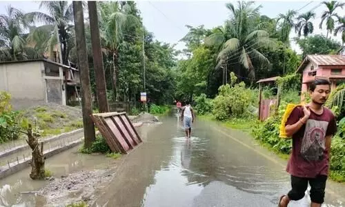 Pathsala township facing severe water logging problem