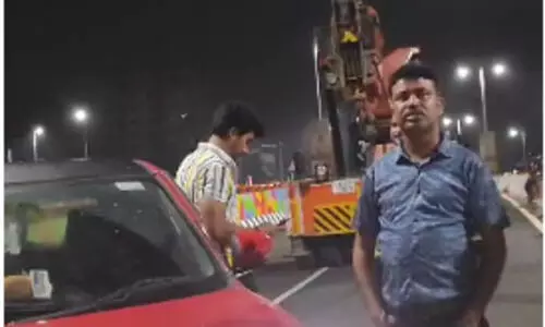 Miscreants create ruckus on newly constructed Maligaon flyover