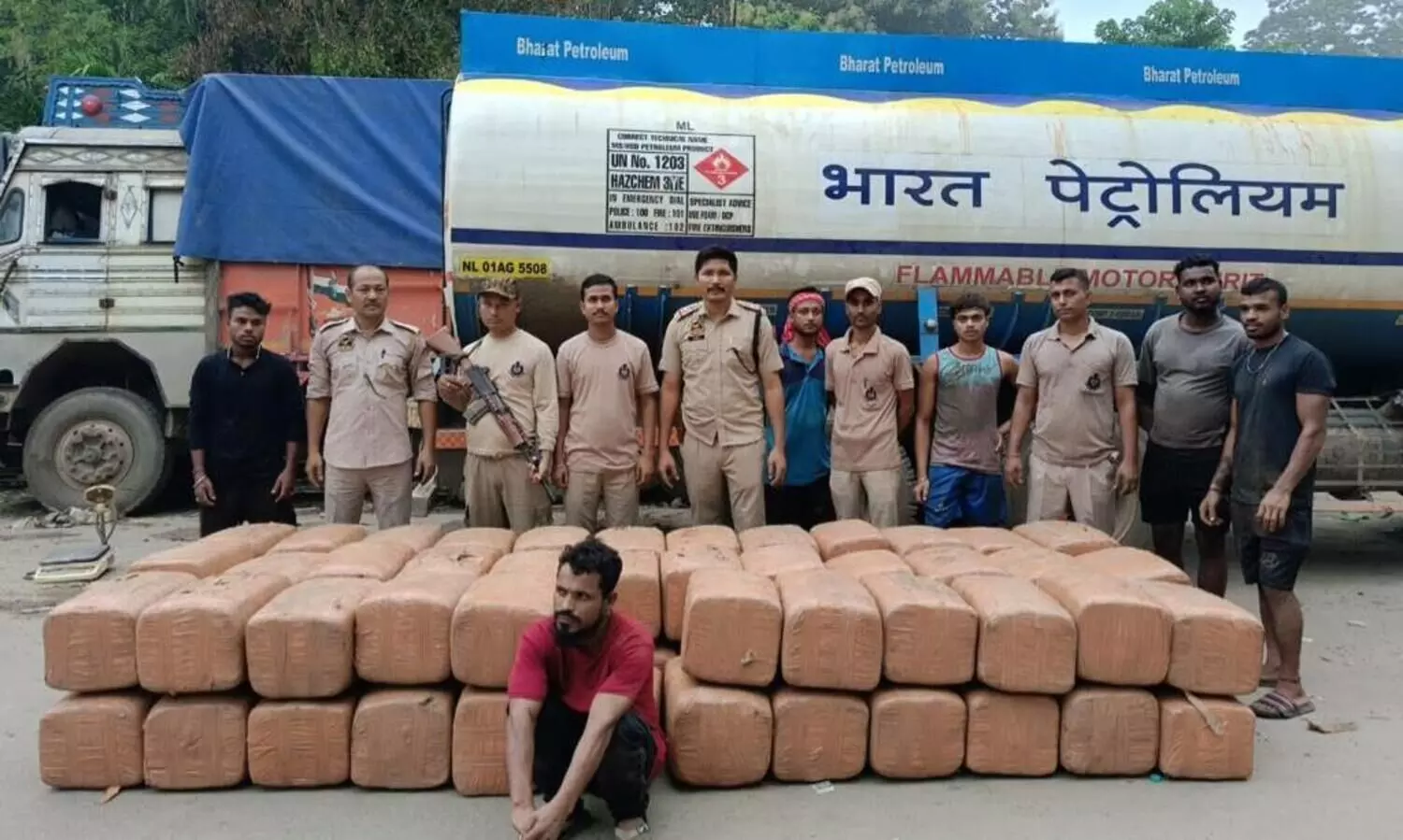 Assam: 1,420 kg cannabis seized in Karimganj