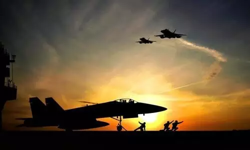 Assam: Air Marshal checks operational preparedness of Tezpur Air Force base