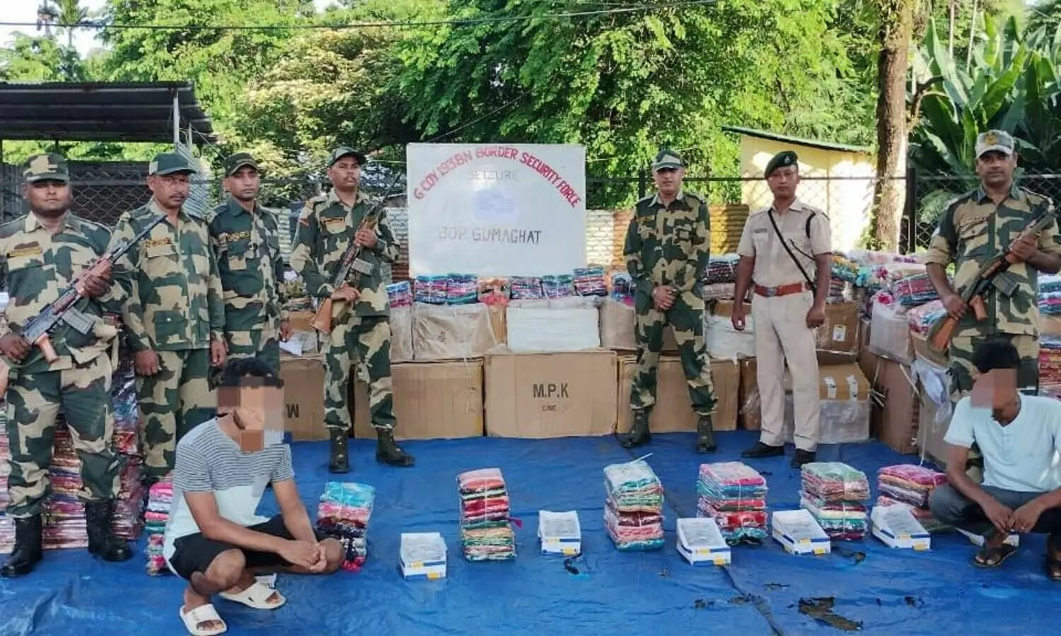 Mlaya BSF seizes several items worth Rs 88 lakhs at border