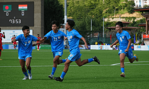 Meitei, Kuki boys break hostility wall to lift SAFF U-16 football trophy