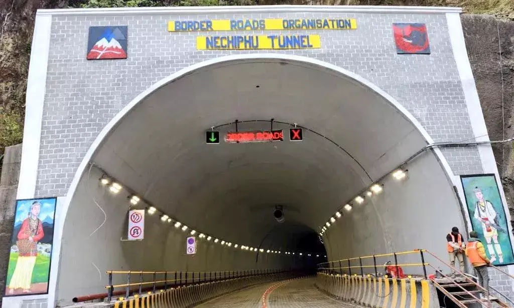 Rajnath Singh virtually inaugurates Nechiphu Tunnel in Arunachal Pradesh