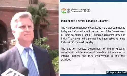 India expels Canadian diplomat in tit-for-tat move