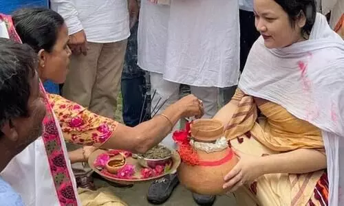 Amrit Kalash Yatra begins in Lakhimpur district