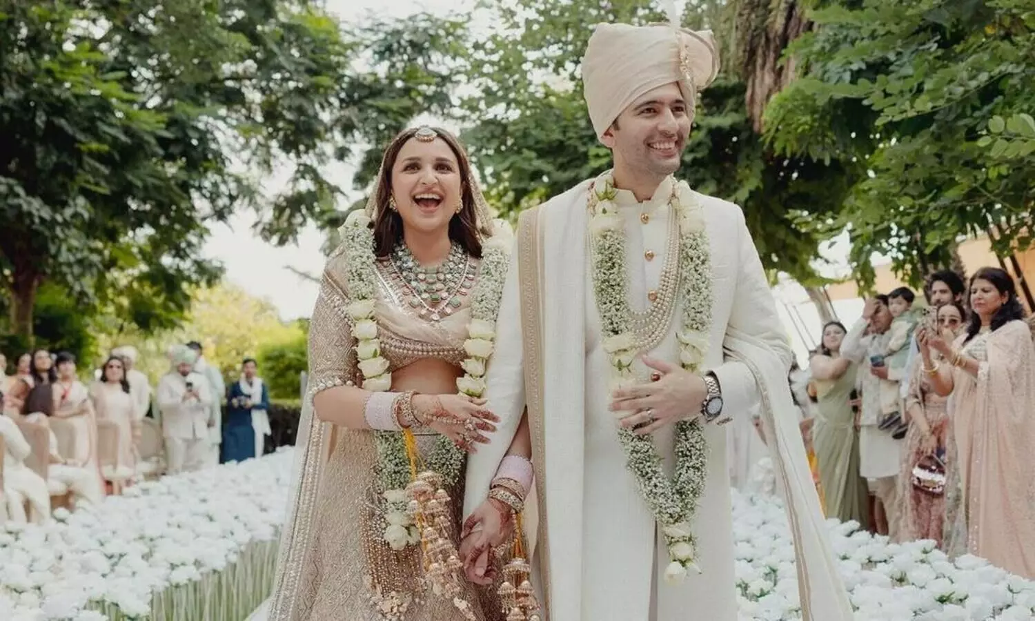 Parineeti, Raghav share first official pictures from wedding: ‘Our forever begins now’