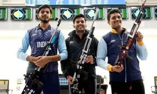 Asian Games 2023: Shooters break world record, win first gold for India Asian Games 2023: Shooters break world record, win first gold for India