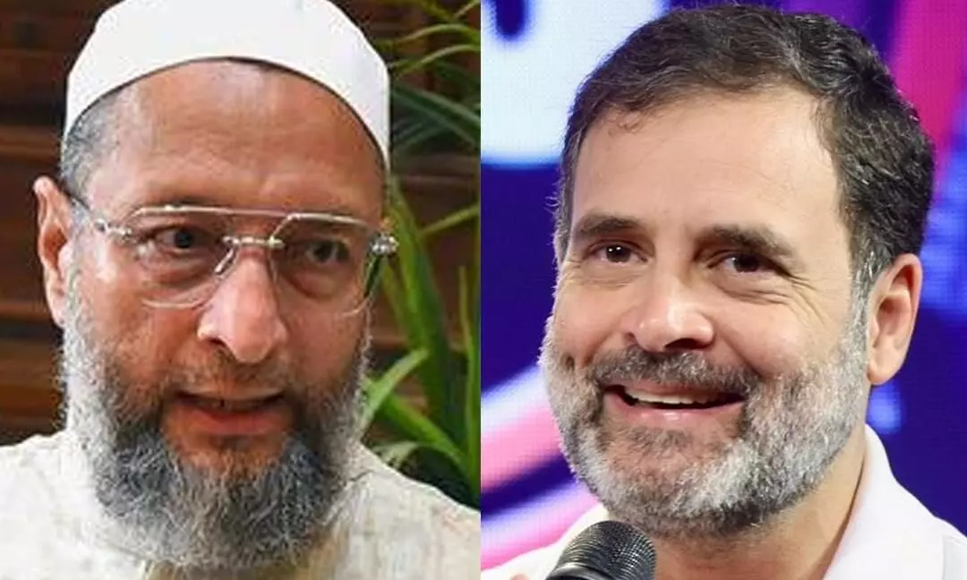 I challenge Rahul Gandhi to contest against me in Hyderabad: Owaisi I challenge Rahul Gandhi to contest against me in Hyderabad: Owaisi