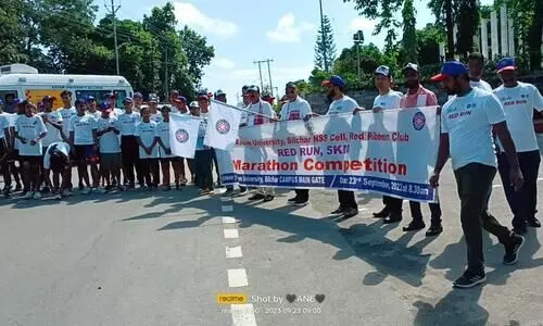 Assam: Marathon held to spread awareness on prevention of HIV/AIDS