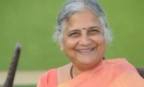 Sudha Murty, the first woman to get Global Indian Award
