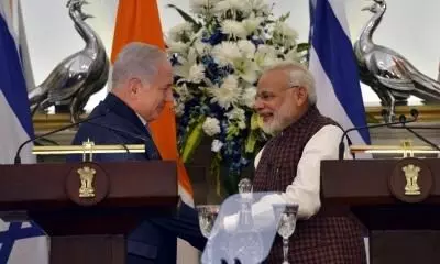India stands firmly with Israel, says Modi after receiving phone call from Netanyahu India stands firmly with Israel, says Modi after receiving phone call from Netanyahu