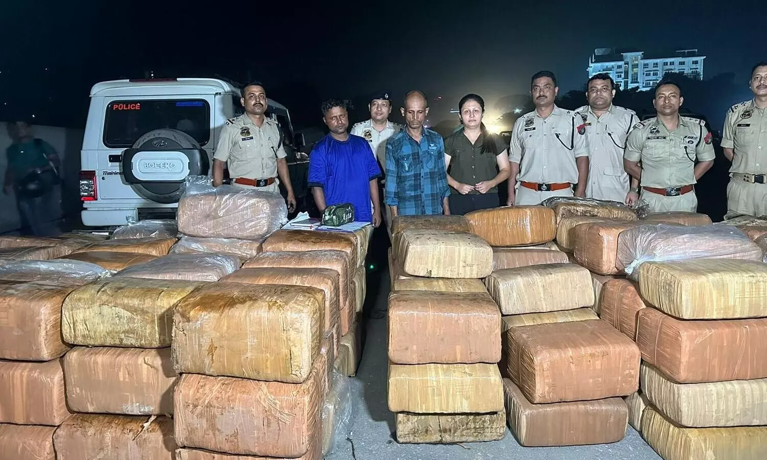 Assam: Marijuana concealed in petroleum tanker seized by cops